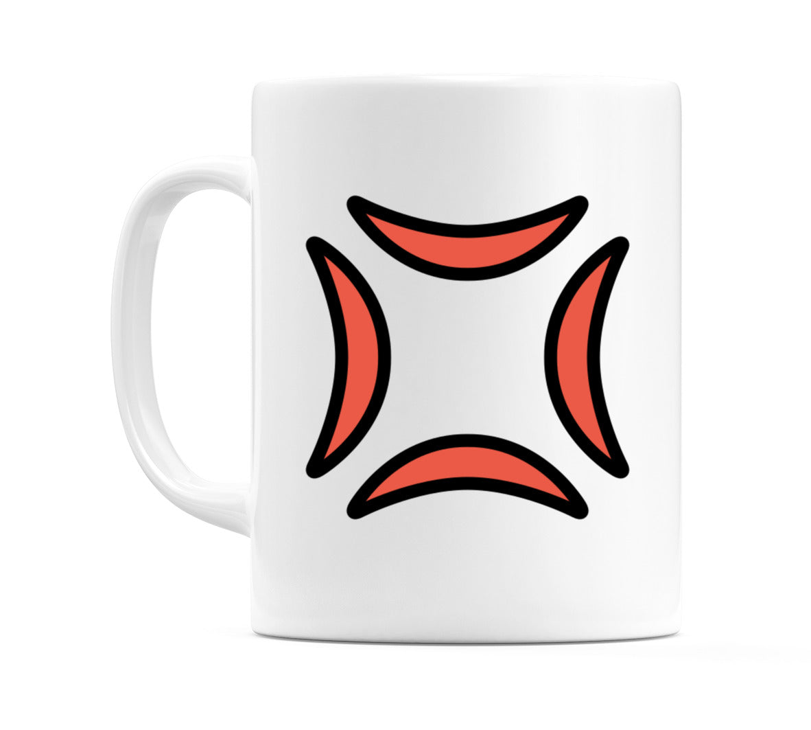 Anger Symbol Emoji Mug