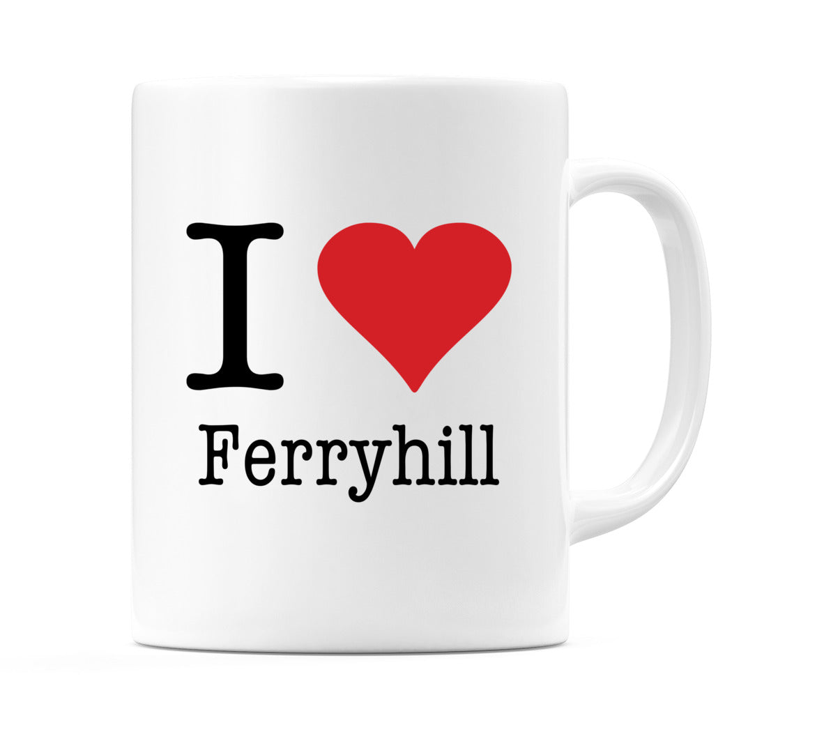 I Love Ferryhill Mug