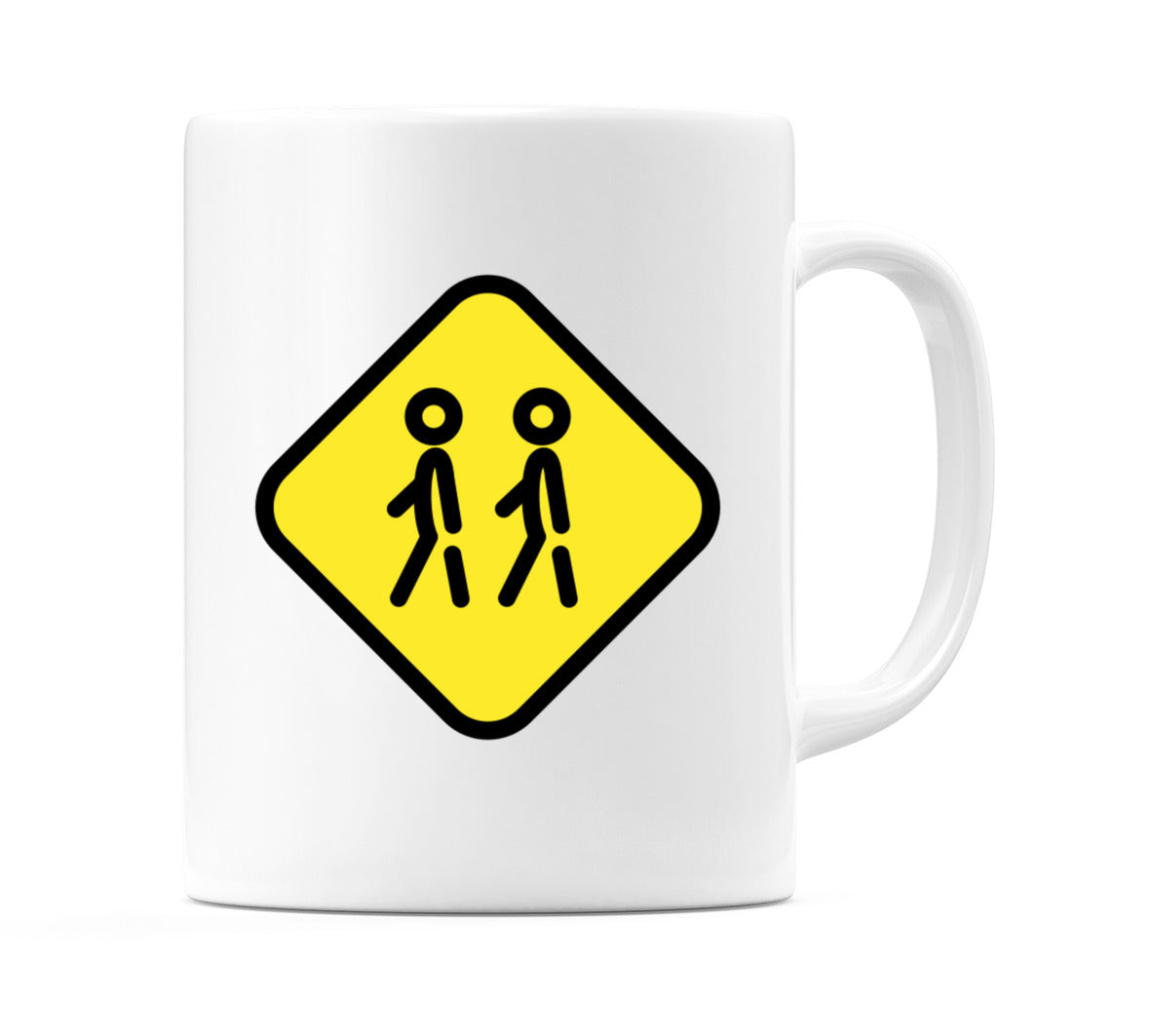 Children Crossing Emoji Mug