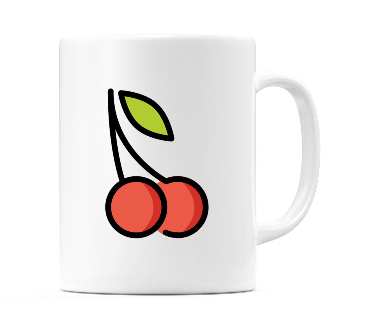 Cherries Emoji Mug