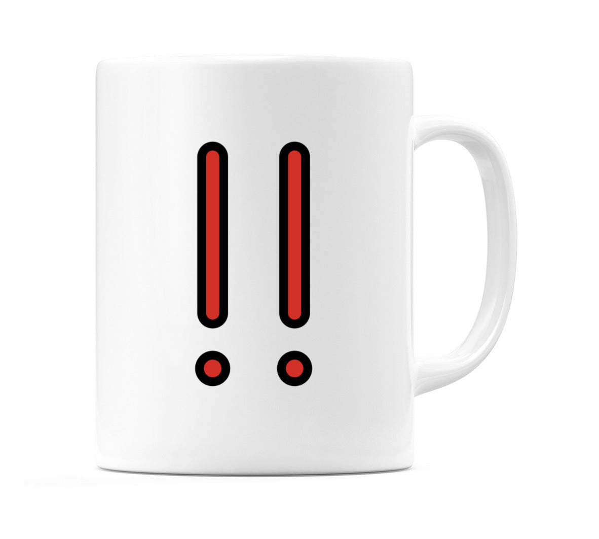Double Exclamation Mark Emoji Mug