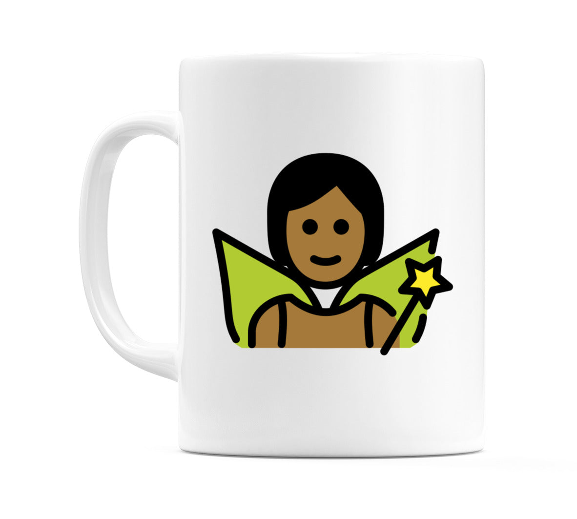 Fairy: Medium-Dark Skin Tone Emoji Mug