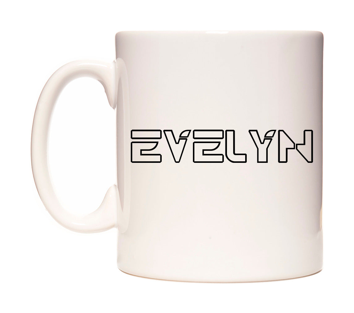 Evelyn - Tron Themed Mug