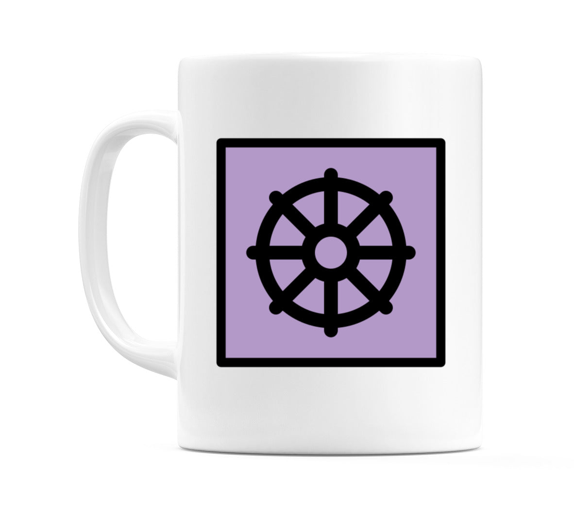 Wheel Of Dharma Emoji Mug