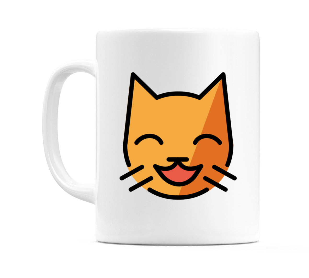Grinning Cat With Smiling Eyes Emoji Mug