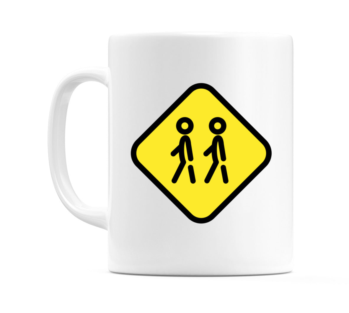 Children Crossing Emoji Mug