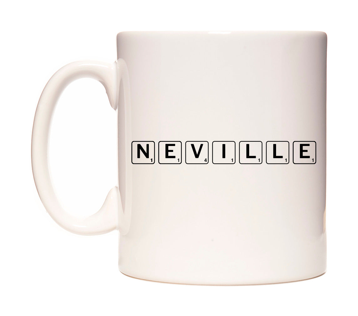 Neville - Scrabble Themed Mug