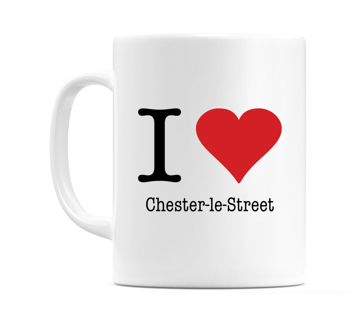 I Love Chester-le-Street Mug