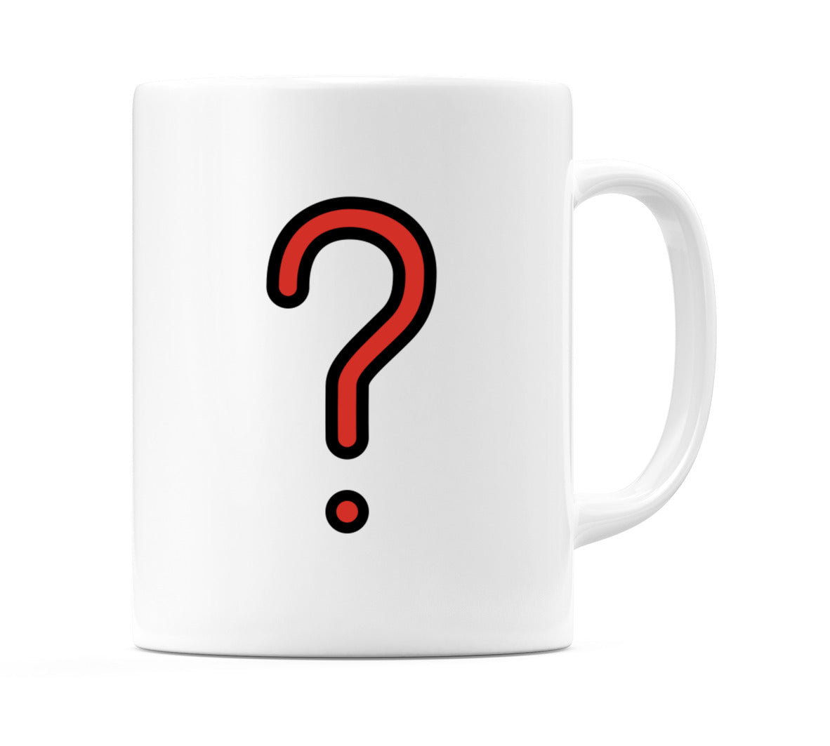 Question Mark Emoji Mug
