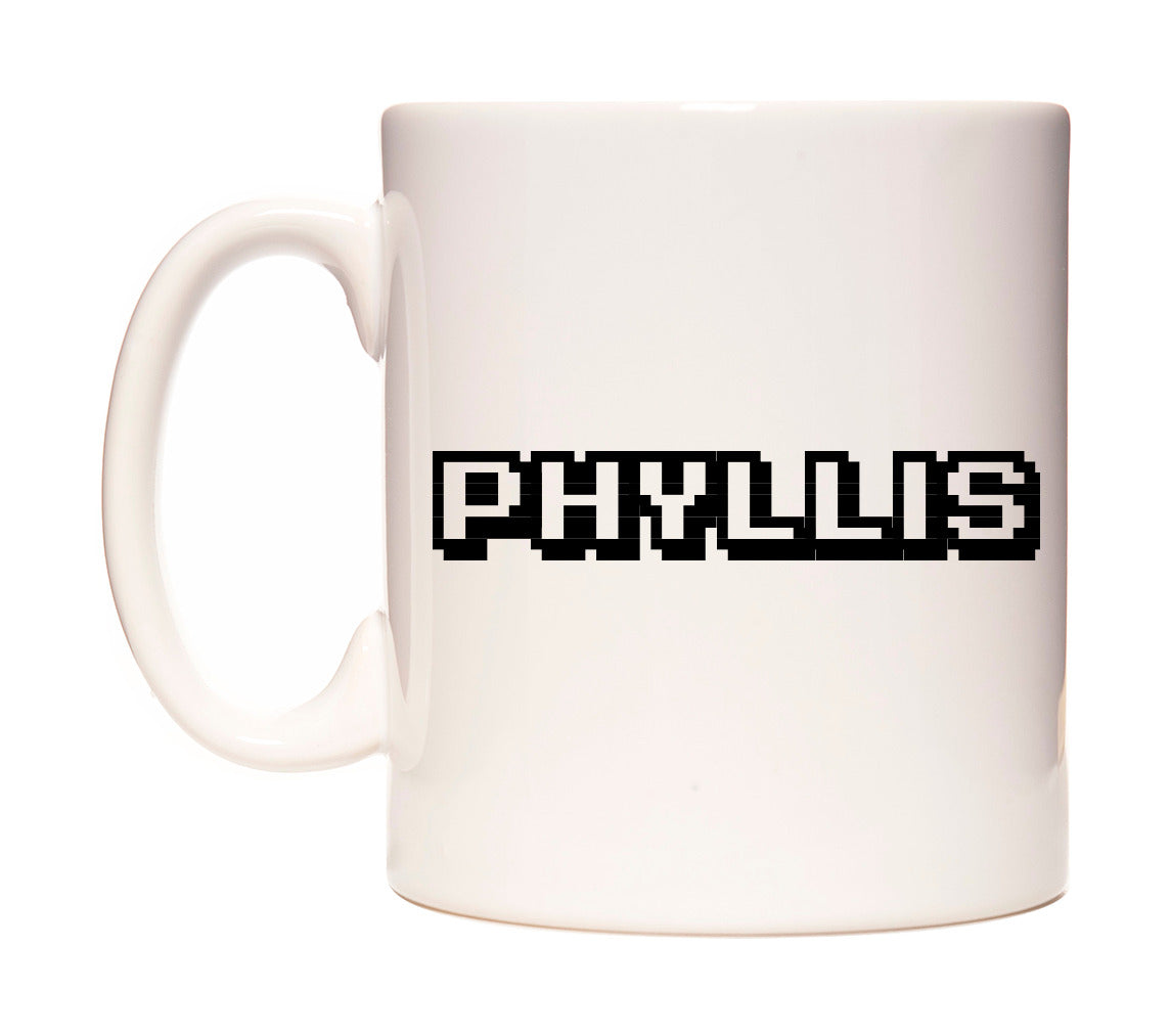 Phyllis - Arcade Themed Mug