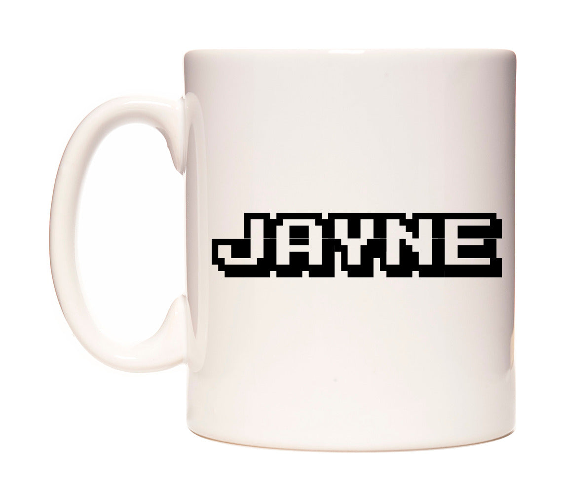 Jayne - Arcade Themed Mug