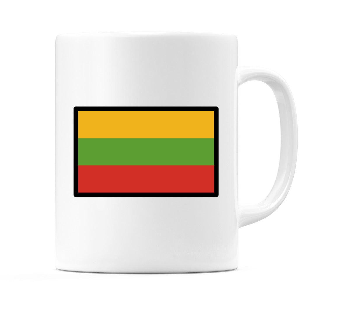 Lithuania Flag Emoji Mug