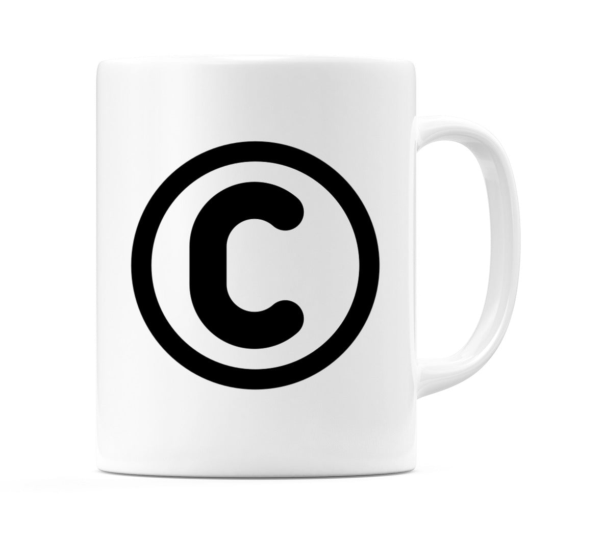 Copyright Emoji Mug