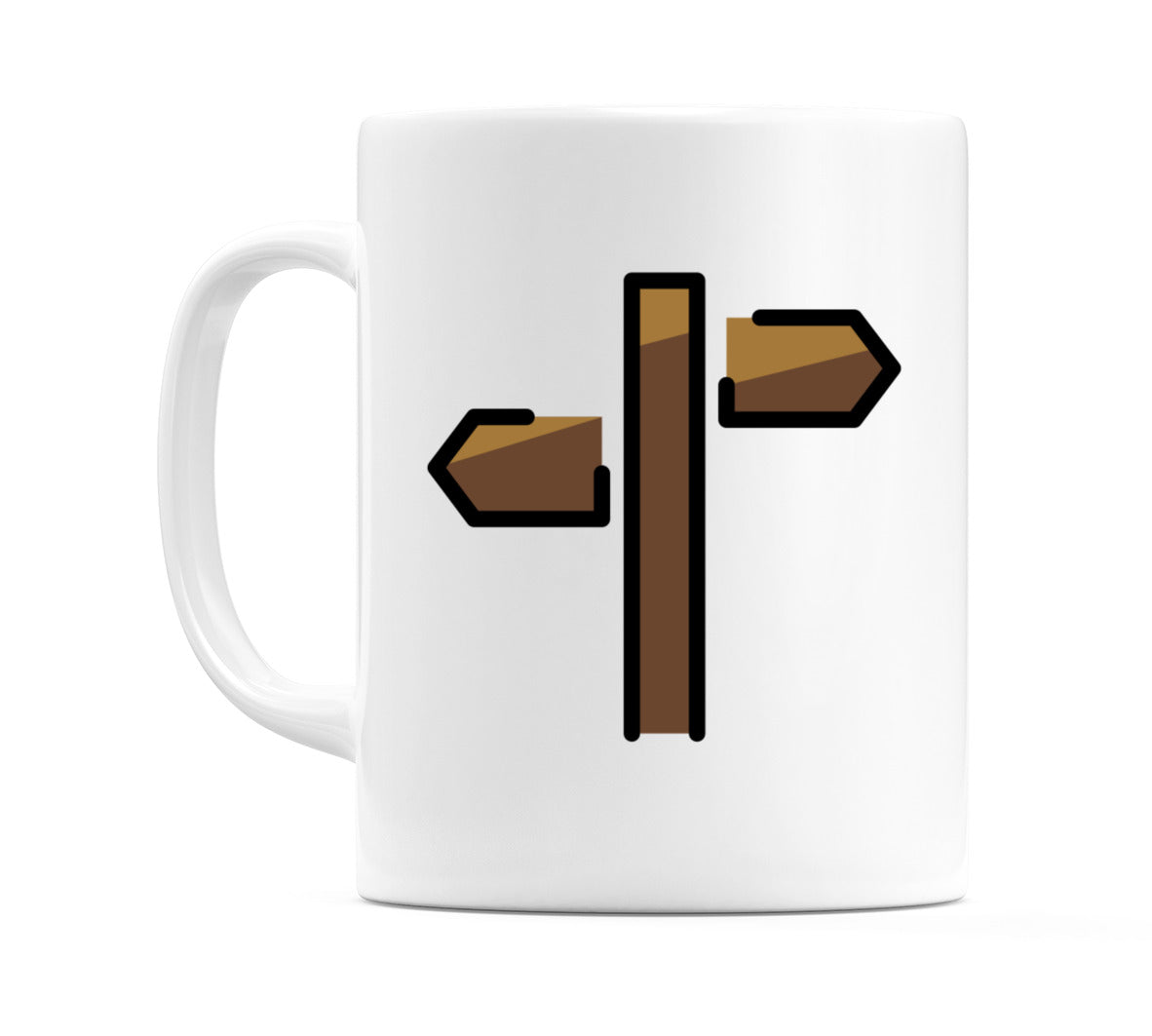 Signpost Emoji Mug