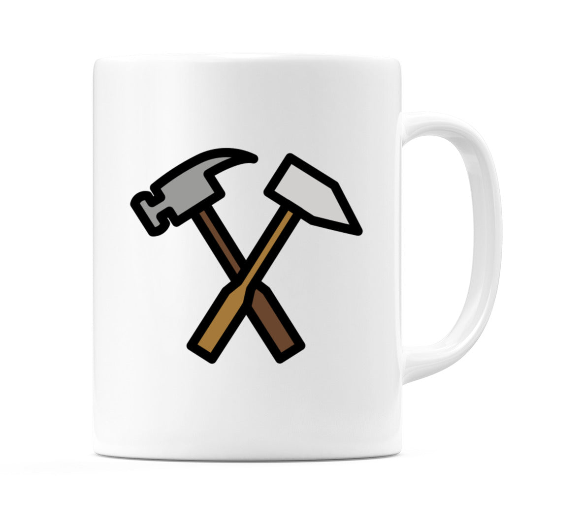 Hammer And Pick Emoji Mug