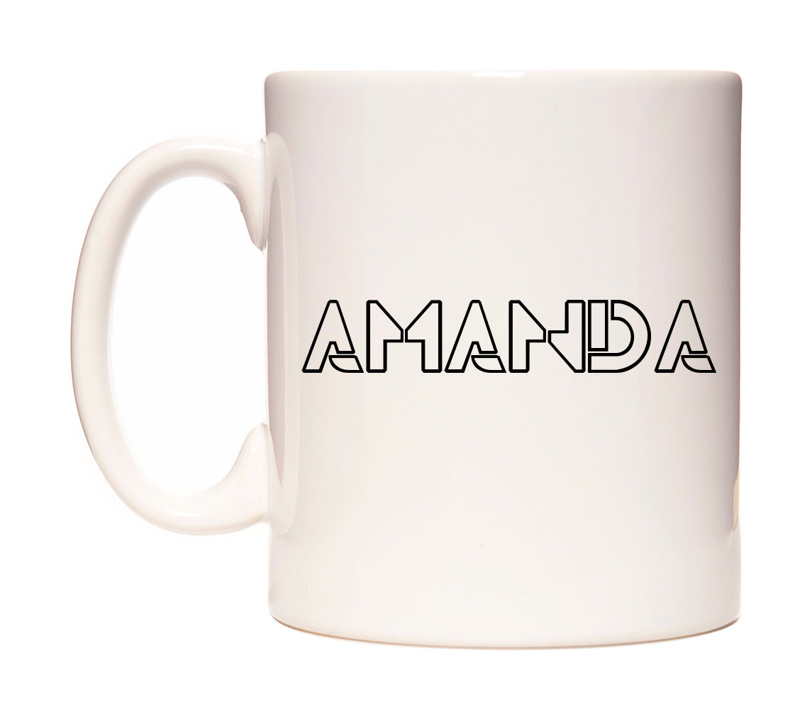 Amanda - Tron Themed Mug