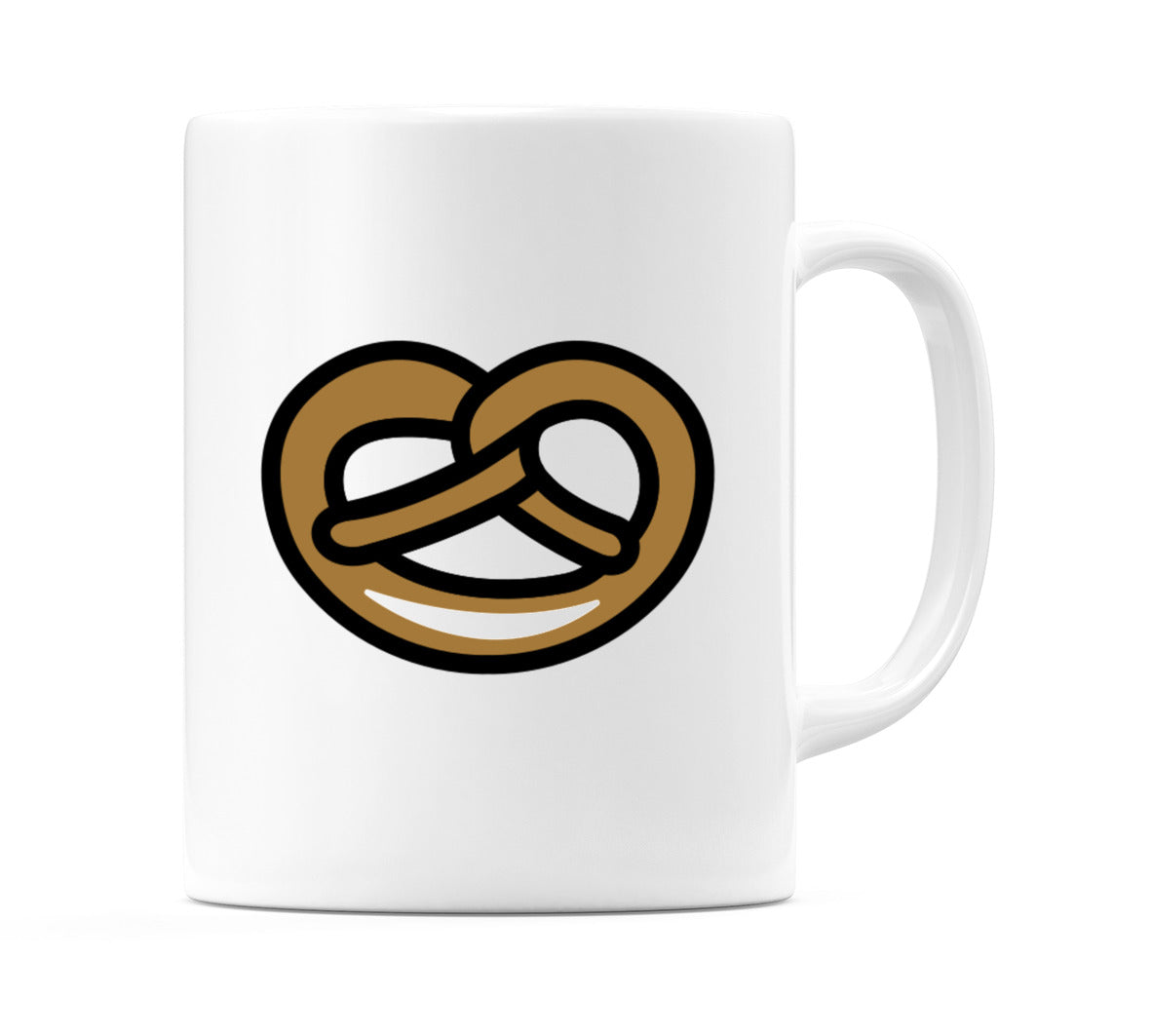 Pretzel Emoji Mug