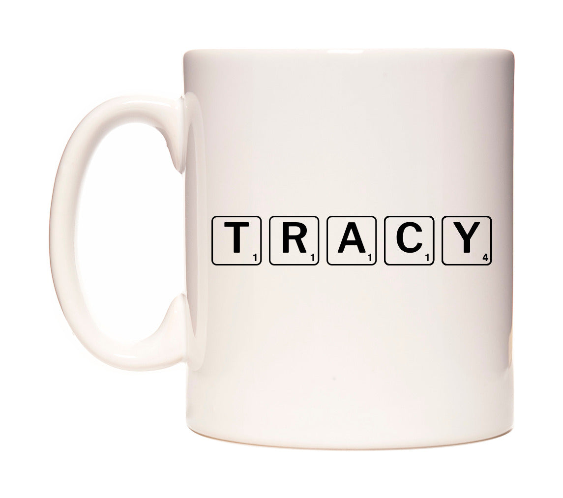 Tracy - Scrabble Themed Mug