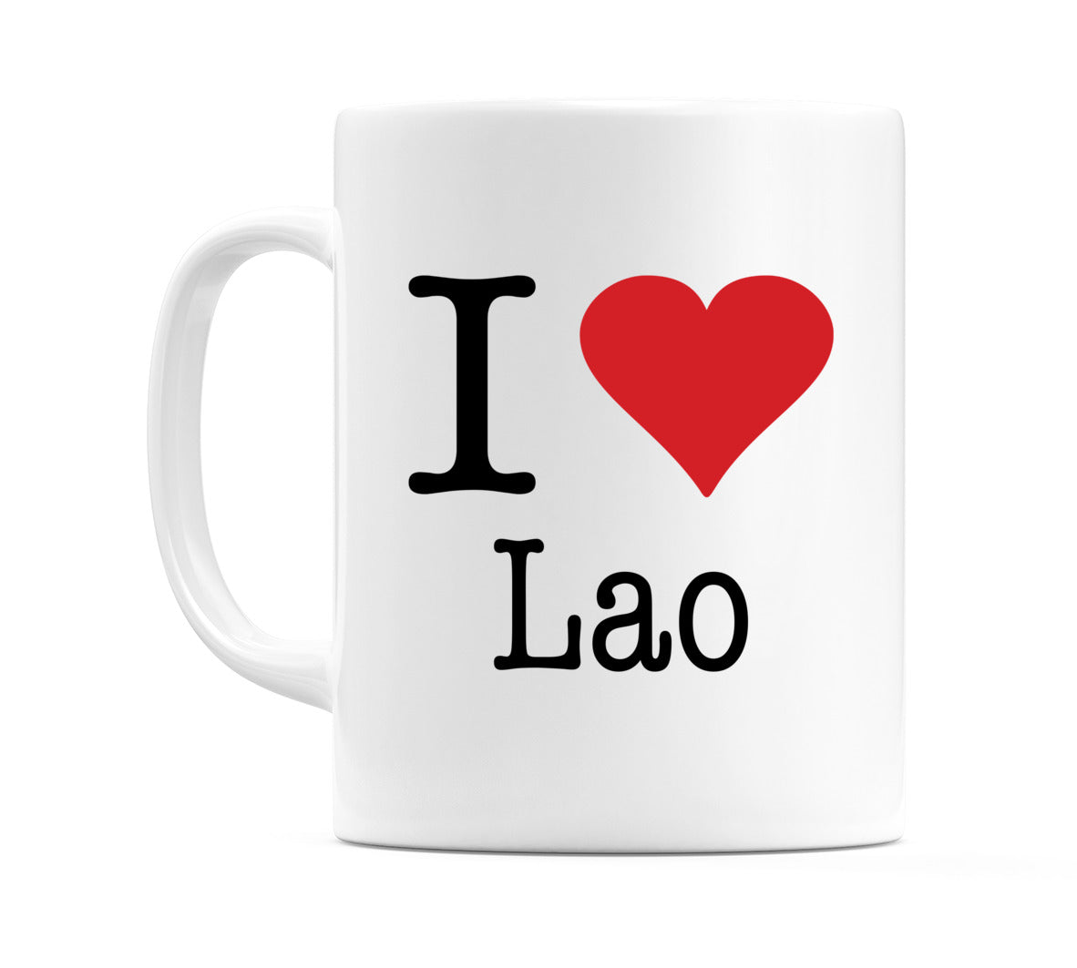 I Love Lao Mug