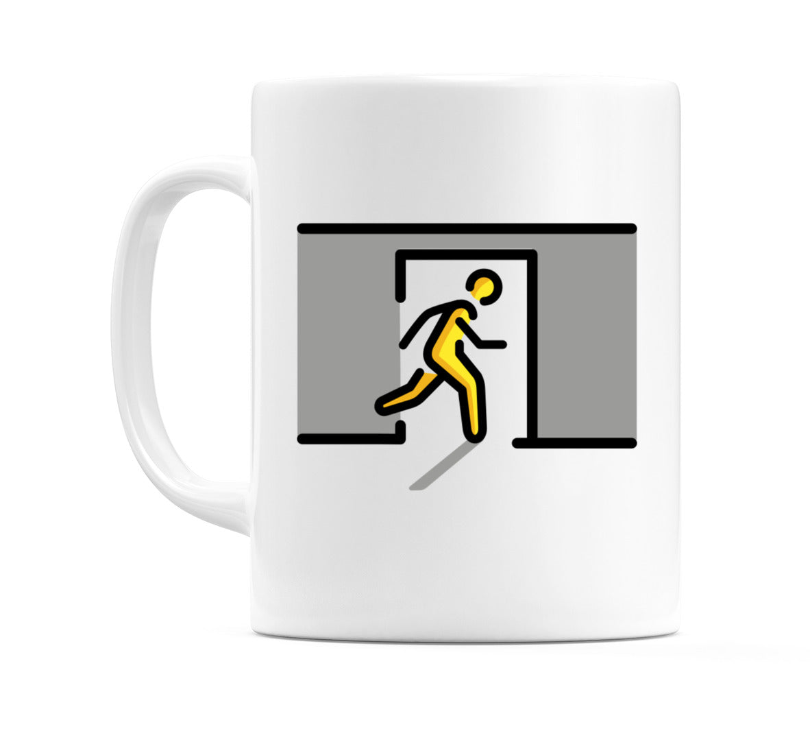 Emergency Exit Door Emoji Mug