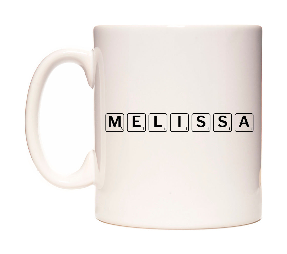Melissa - Scrabble Themed Mug