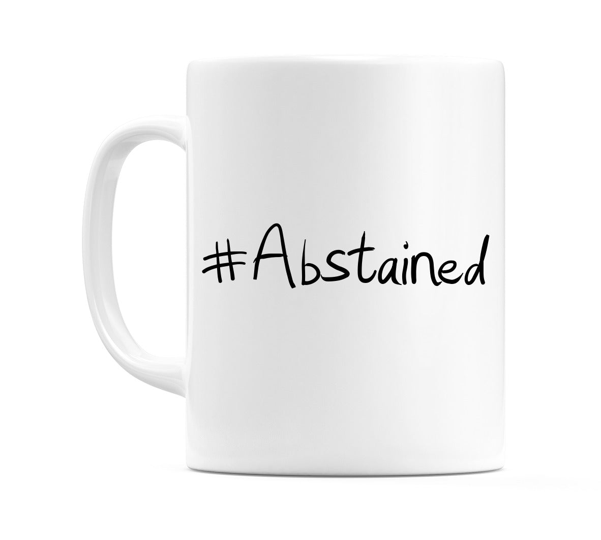 #Abstained Mug