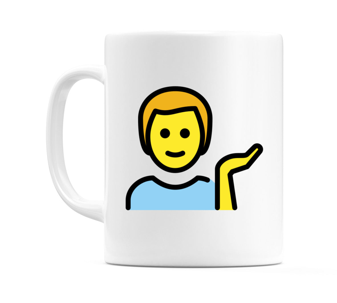 Male Tipping Hand Emoji Mug