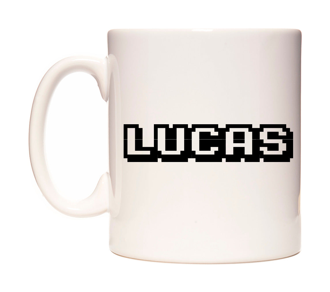 Lucas - Arcade Themed Mug