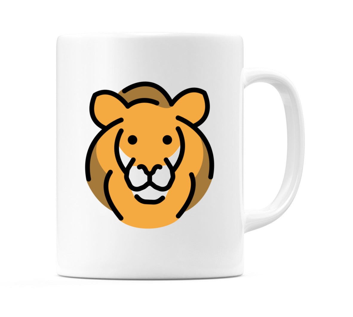 Lion Emoji Mug