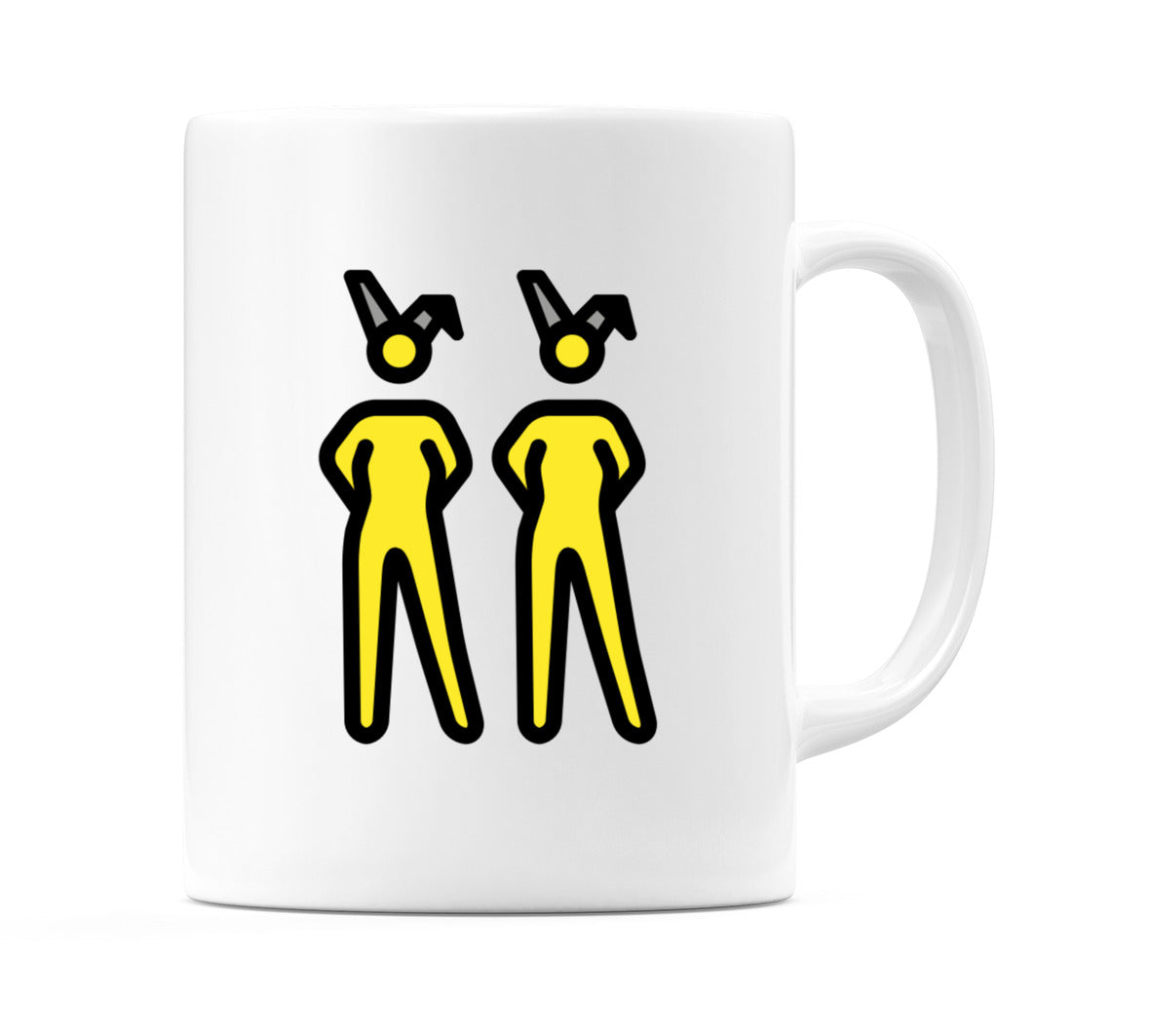 Females With Bunny Ears Emoji Mug