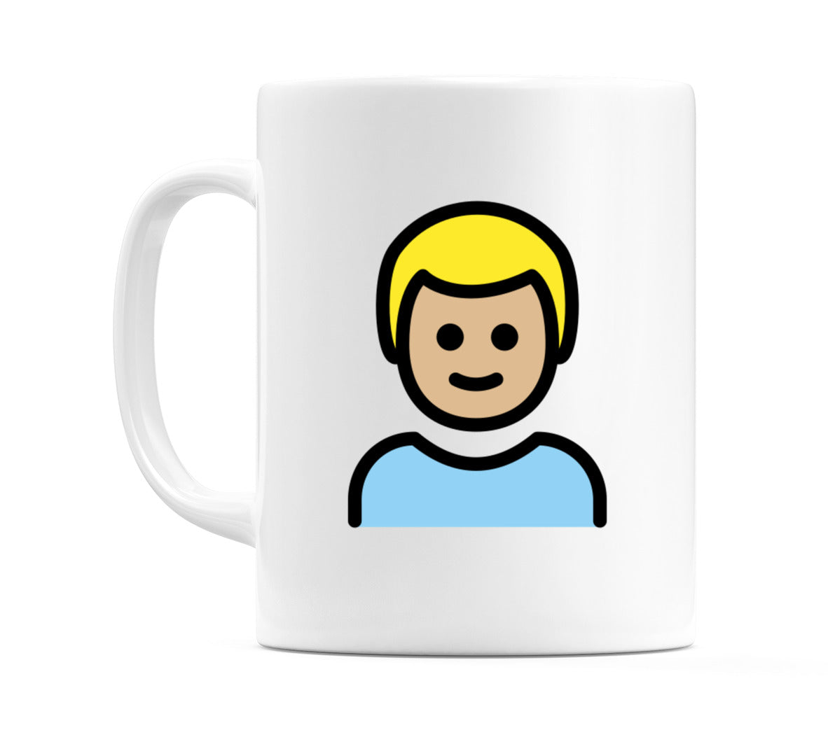 Boy: Medium-Light Skin Tone Emoji Mug