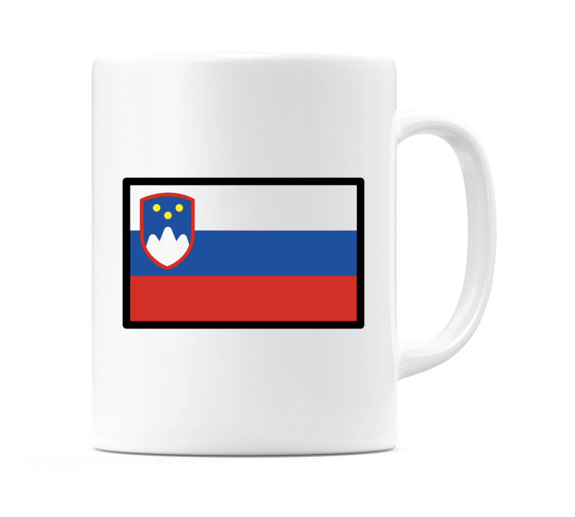 Slovenia Flag Emoji Mug