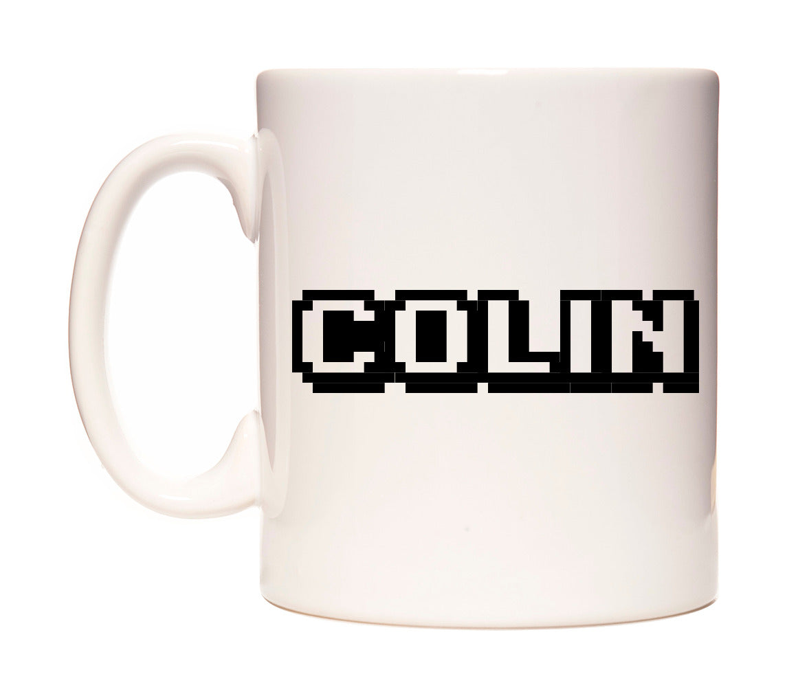 Colin - Arcade Themed Mug