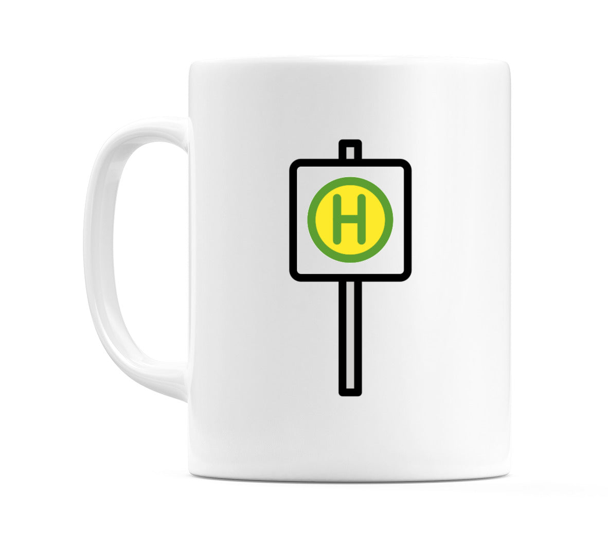 Bus Stop Emoji Mug