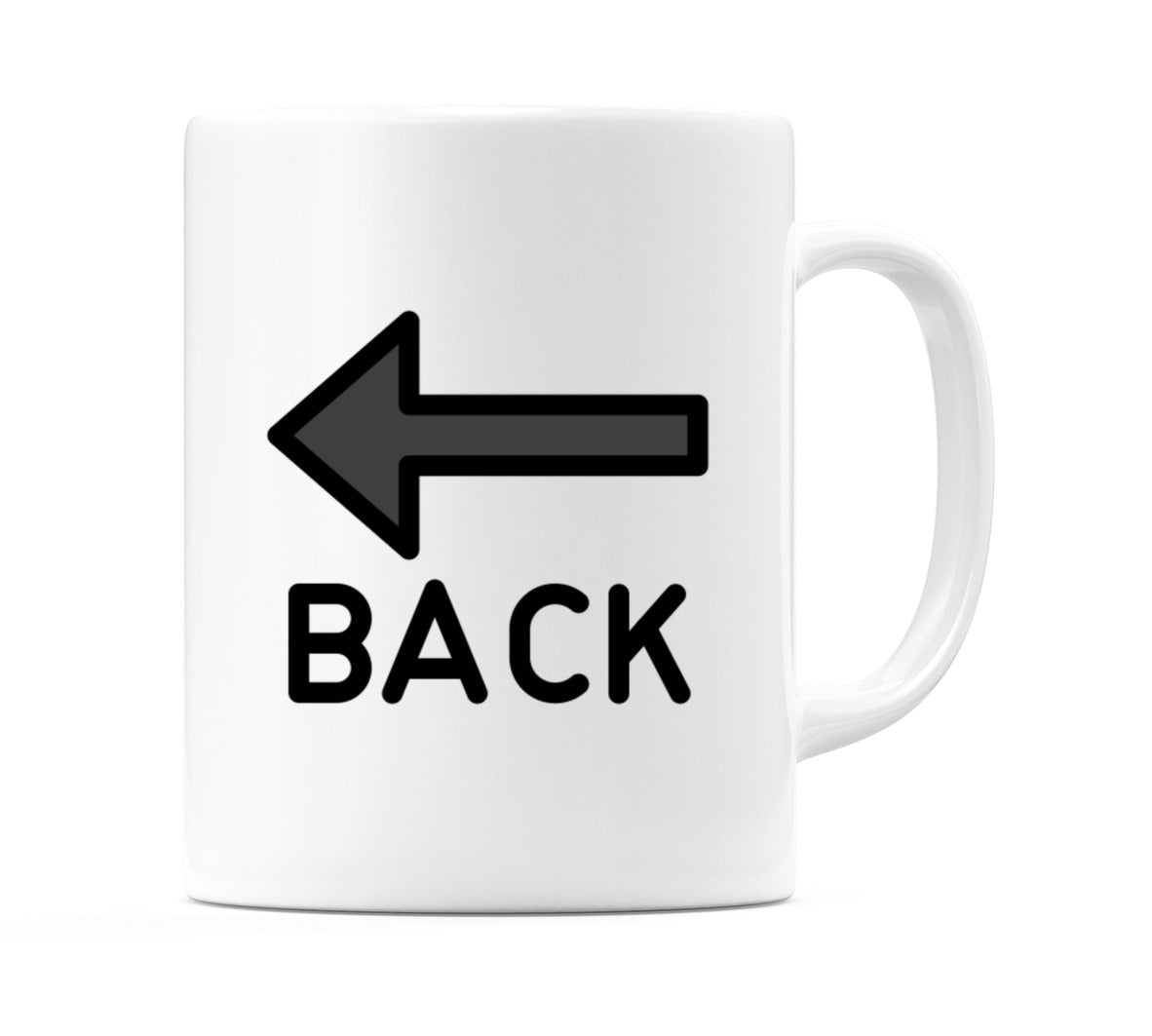 Back Arrow Emoji Mug