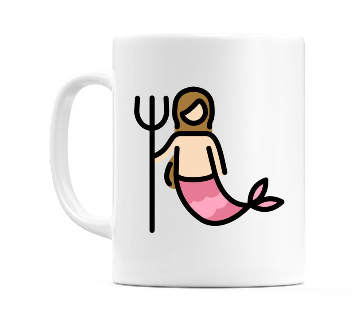 Mermaid: Light Skin Tone Emoji Mug
