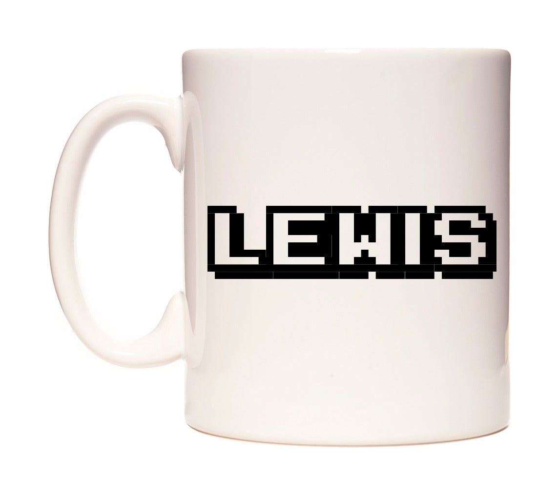Lewis - Arcade Themed Mug
