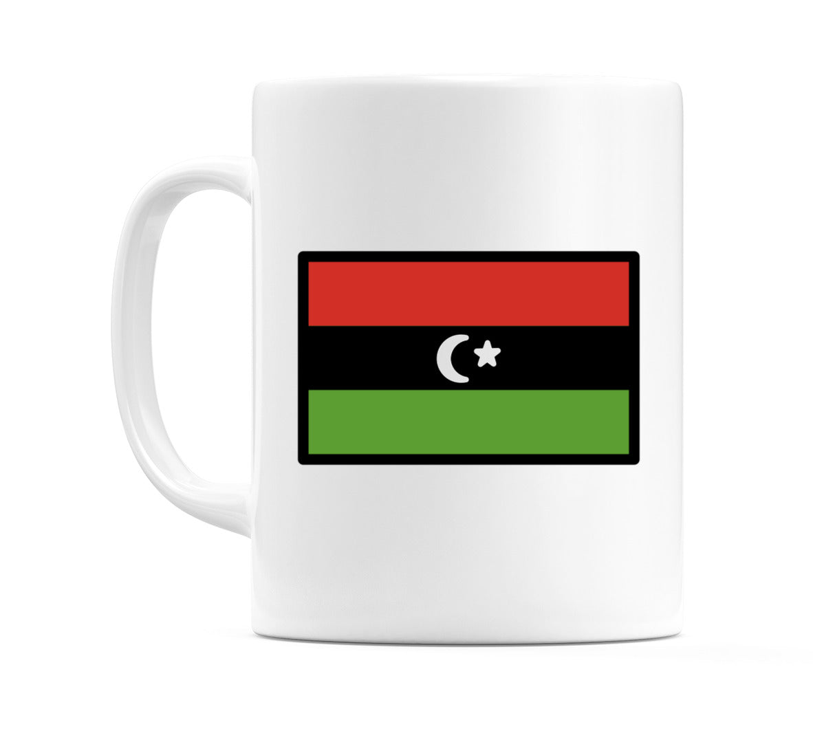 Libya Flag Emoji Mug