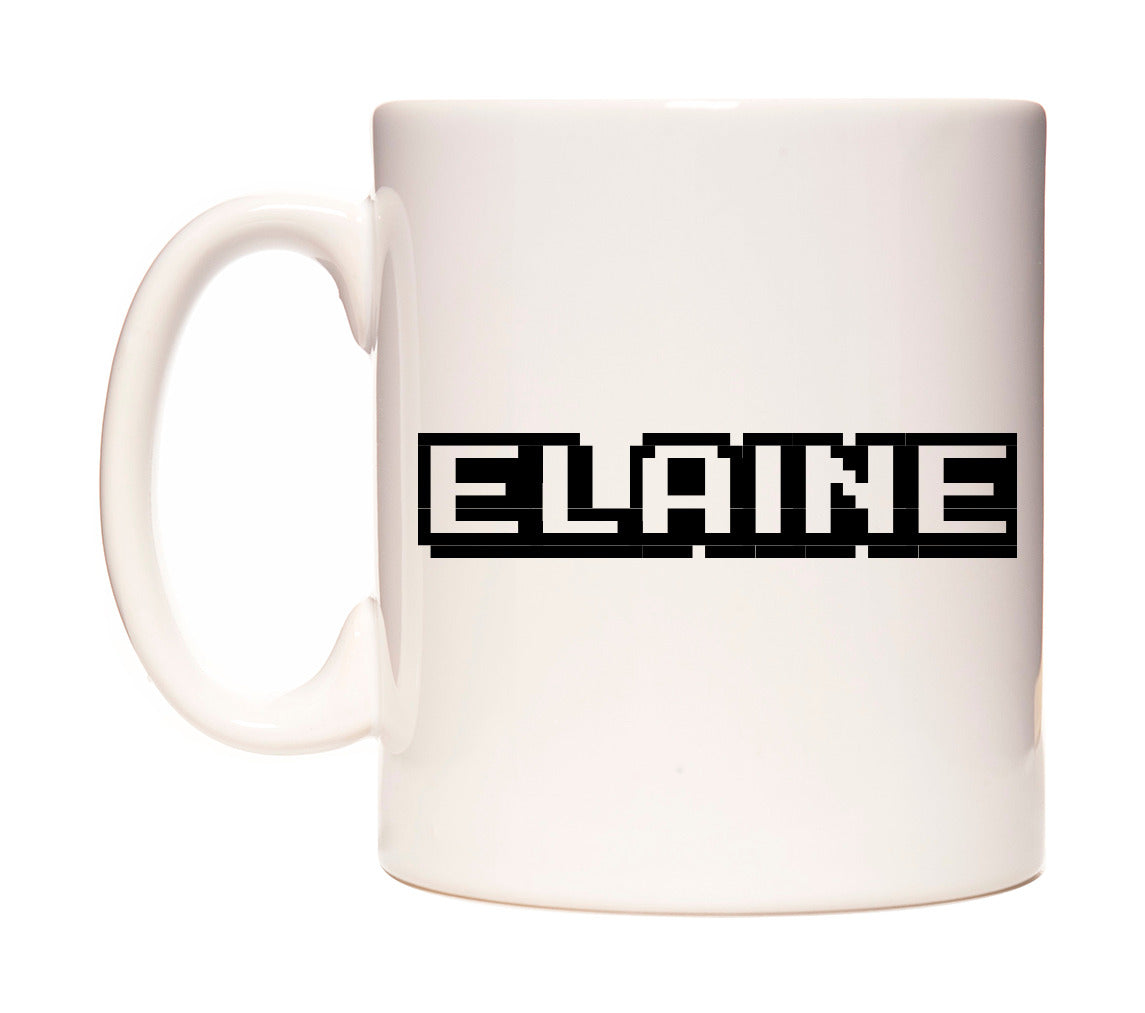 Elaine - Arcade Themed Mug