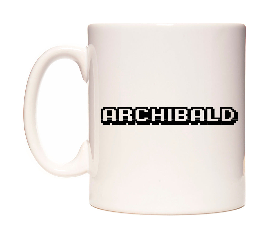 Archibald - Arcade Themed Mug