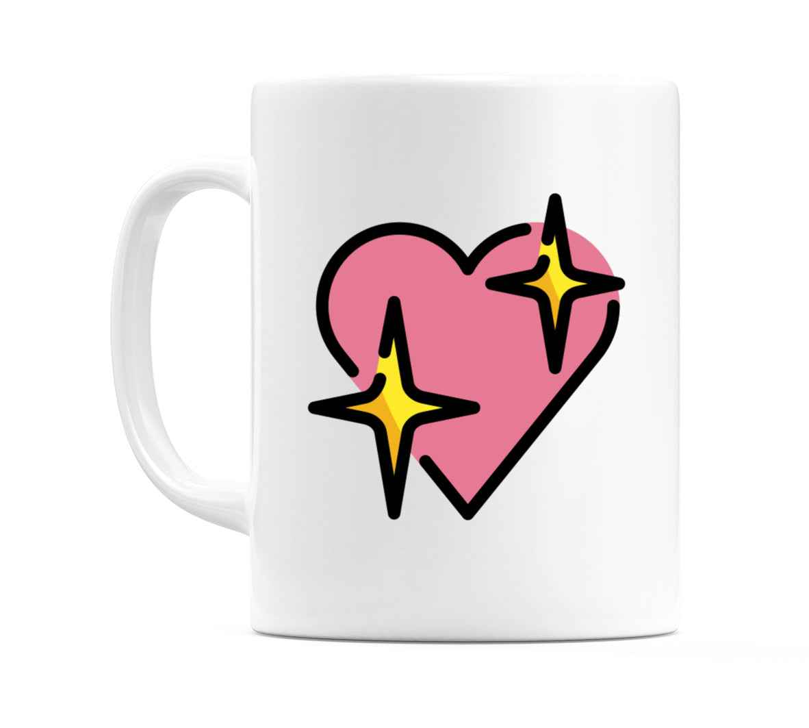 Sparkling Heart Emoji Mug