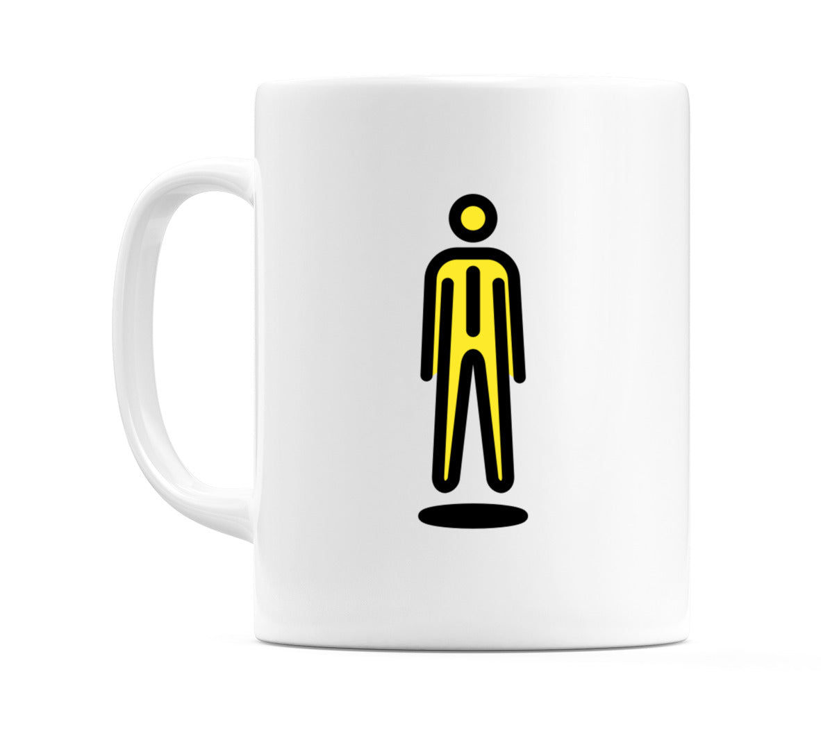 Male In Suit Levitating Emoji Mug