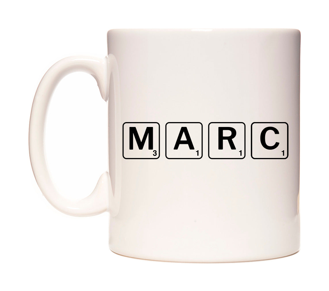 Marc - Scrabble Themed Mug