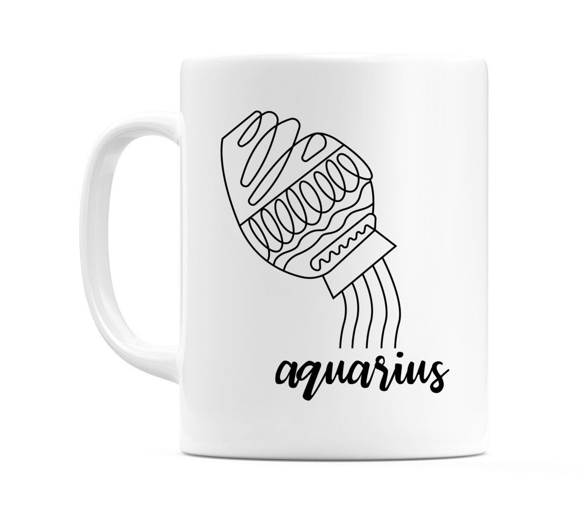 Zodiac Sign Aquarius Mug