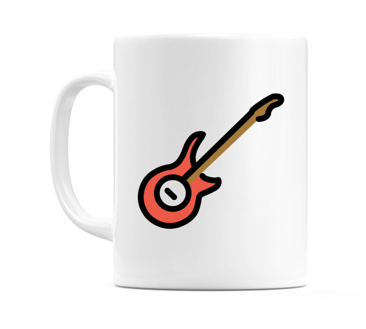 Guitar Emoji Mug