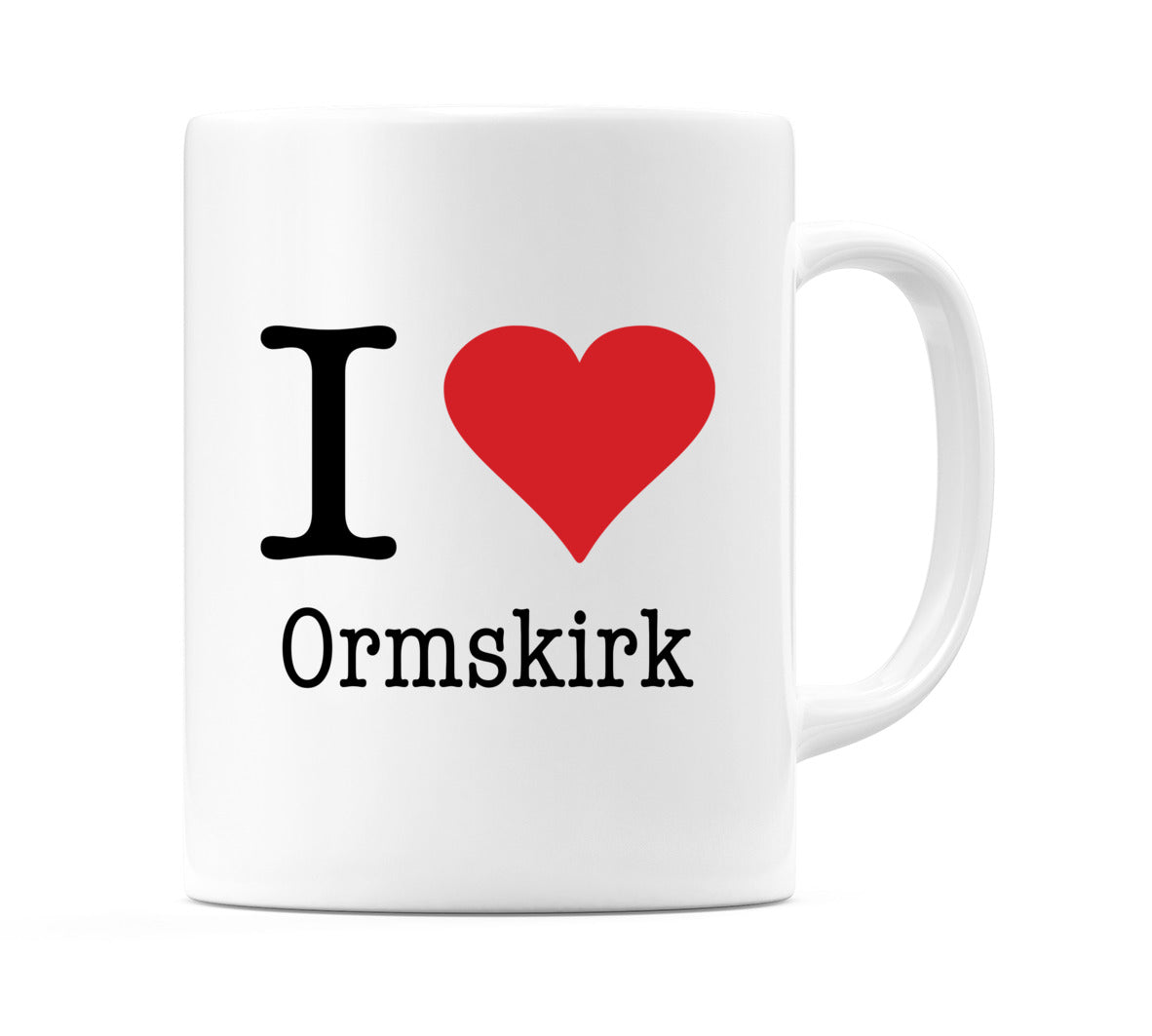 I Love Ormskirk Mug