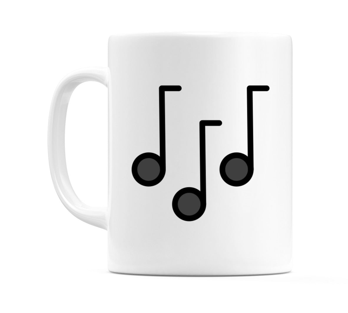 Musical Notes Emoji Mug