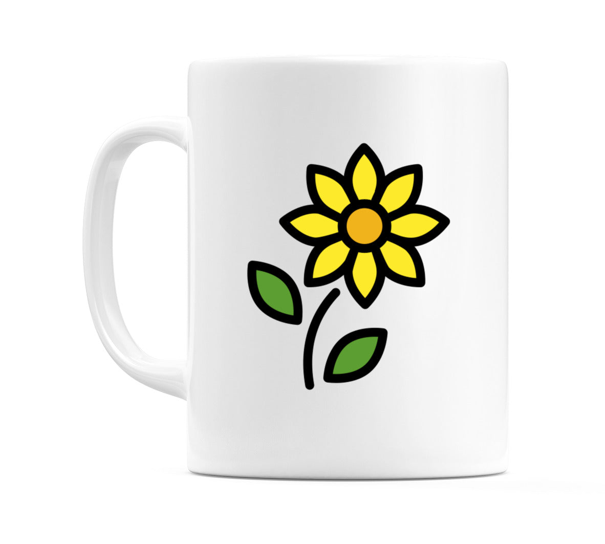 Sunflower Emoji Mug
