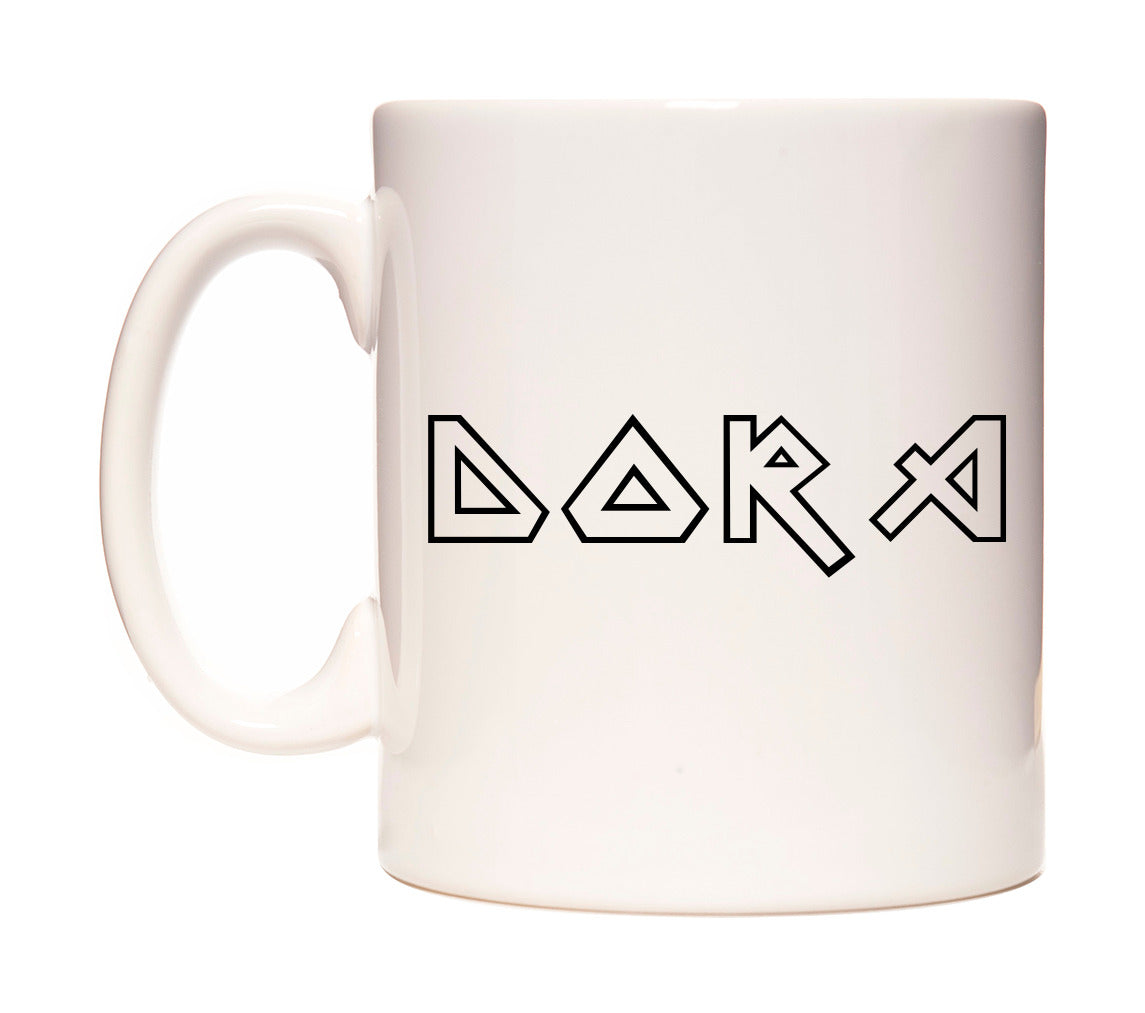 Dora - Iron Maiden Themed Mug