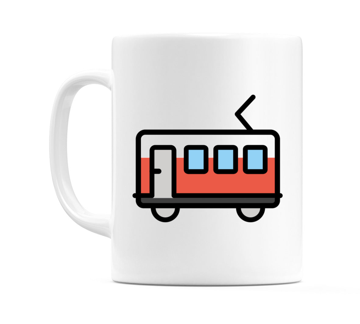Railway Car Emoji Mug